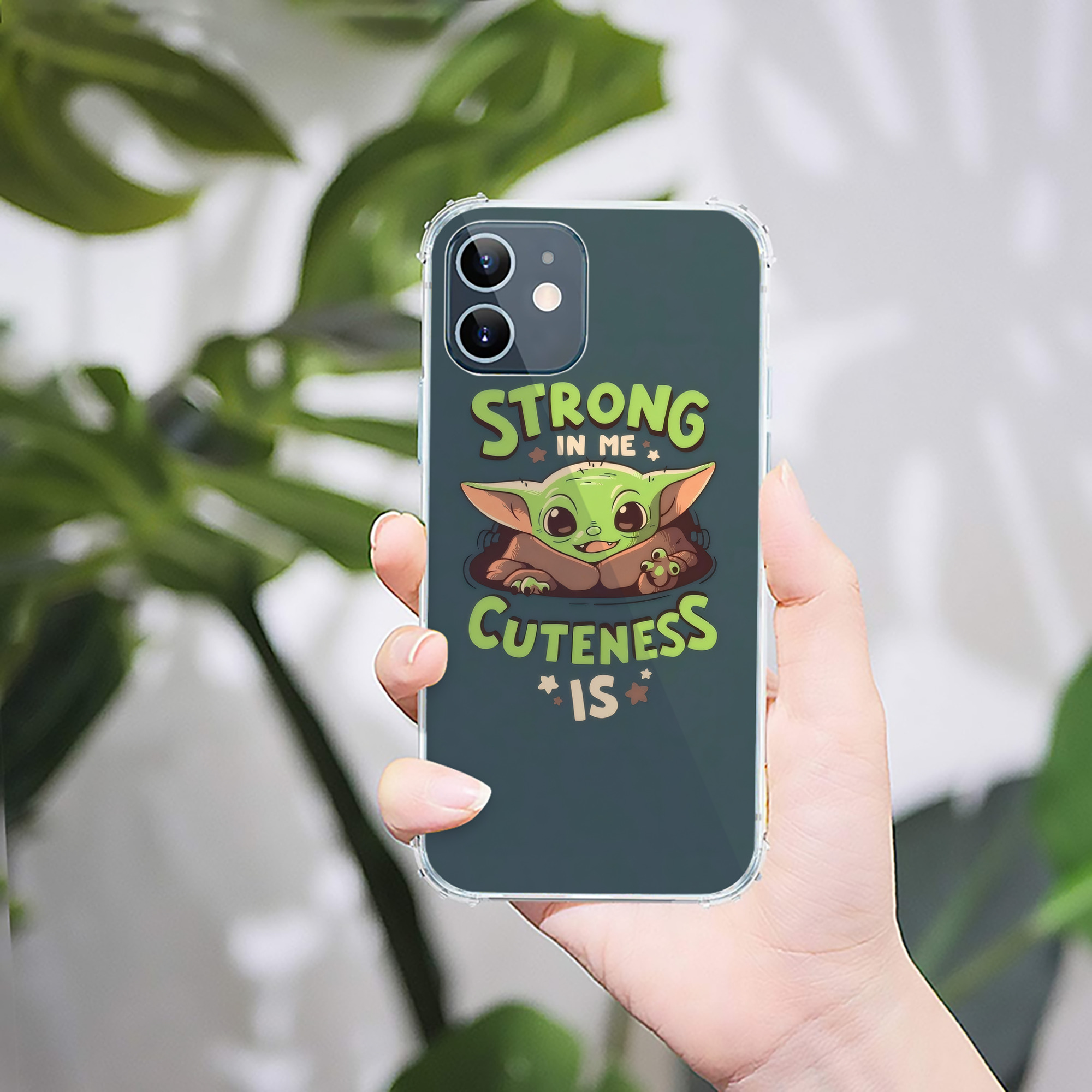 （画像用） スター・ウォーズ Star Wars 【iPhone 12シリーズ対応】透明スマホケース（クリアソフトケース）